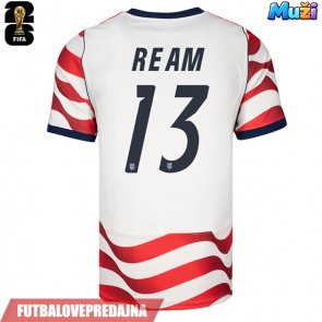 Lacne Muži Futbalové dres Spojené štáty Tim Ream #13 MS 2026 Krátky Rukáv - Domáci